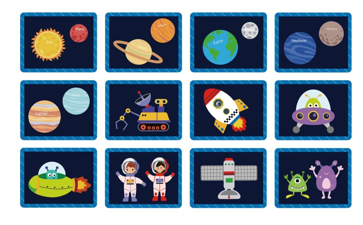 Magnetinė kosmoso elementų dėlionė – Paveikslėlis 7