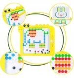 Magnetinė lenta raštų kūrimui su sagutėmis ir trafaretais – Paveikslėlis 8