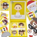 Magnetinė mados dėlionė berniukams su 32 elementais