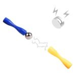 Magnetinės konstravimo kaladėlės 3D modeliams, 128 elementų – Paveikslėlis 4