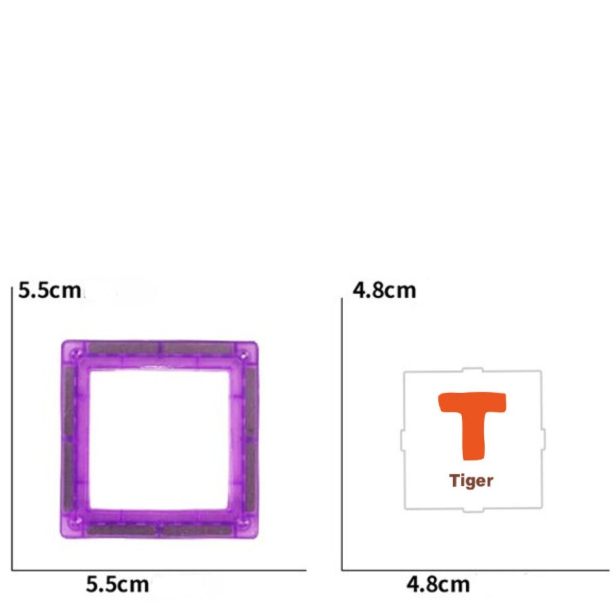 Magnetinės lavinamosios kaladėlės su raidėmis, 70 dalių – Paveikslėlis 8