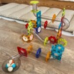 Magnetinis 3D konstruktorius rutuliukų trasai, 113 dalių – Paveikslėlis 3