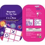 Magnetinis kelioninis žaidimas kryžiukai ir nuliukai, keturi vienoje eilėje – Paveikslėlis 10