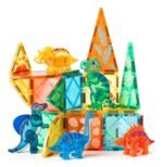 Magnetinis konstravimo rinkinys „Dinozaurai“