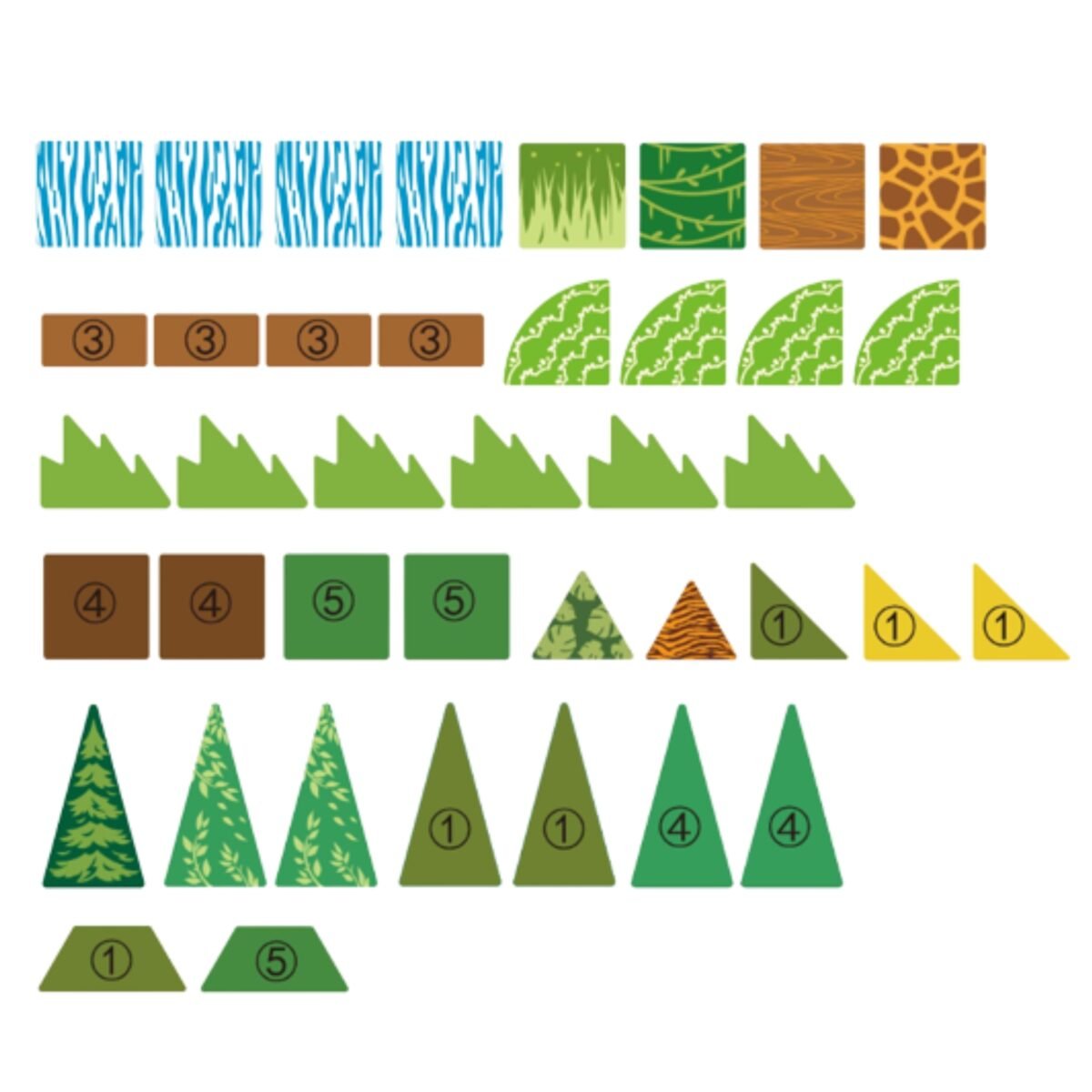 Magnetinis konstruktorius su retais gyvūnais, 45 dalių – Paveikslėlis 11