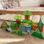 Magnetinis konstruktorius su retais gyvūnais, 45 dalių – Paveikslėlis 4