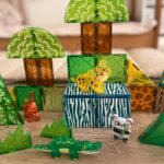 Magnetinis konstruktorius su retais gyvūnais, 45 dalių – Paveikslėlis 6