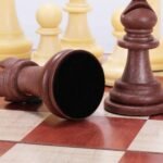 Magnetinis šachmatų ir šaškių rinkinys 2 viename – Paveikslėlis 3