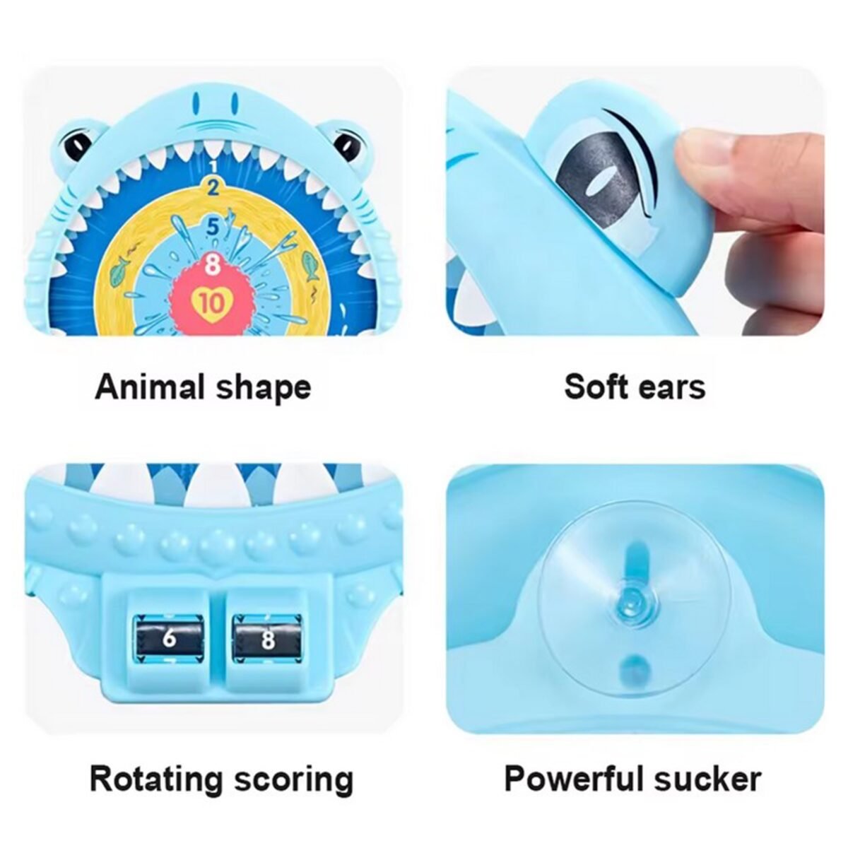 Magnetinis smiginis ryklio forma – Paveikslėlis 8