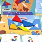 Magnetinių geometrinių figūrų lavinamoji dėlionė gyvūnėliams, 18 dalių – Paveikslėlis 8