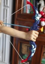 Mažojo lankininko rinkinys su šviečiančiu lanku ir strėlėmis siurbtukais – Paveikslėlis 2