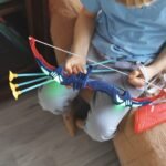 Mažojo lankininko rinkinys su šviečiančiu lanku ir strėlėmis siurbtukais – Paveikslėlis 4