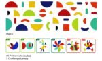 Medinė Montessori lavinamoji dėlionė su 55 detalėmis ir 40 paveikslėlių