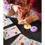 Medinė Montessori lavinamoji dėlionė su formomis ir gyvūnėliais