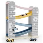 Medinė automobiliukų nusileidimo trasa su keturiomis mašinėlėmis – Paveikslėlis 8