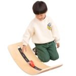 Medinė balansavimo lenta su veltiniu – Paveikslėlis 3