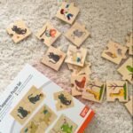 Medinė dėlionė su gyvūnų veiksmais – Paveikslėlis 4