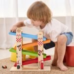 Medinė dviguba lenktynių trasa su 4 mašinėlėmis – Paveikslėlis 4