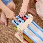 Medinė dviguba lenktynių trasa su 4 mašinėlėmis – Paveikslėlis 10