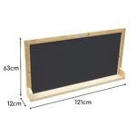 Medinė dvipusė lenta piešimui kreidelėmis ir markeriu – Paveikslėlis 6