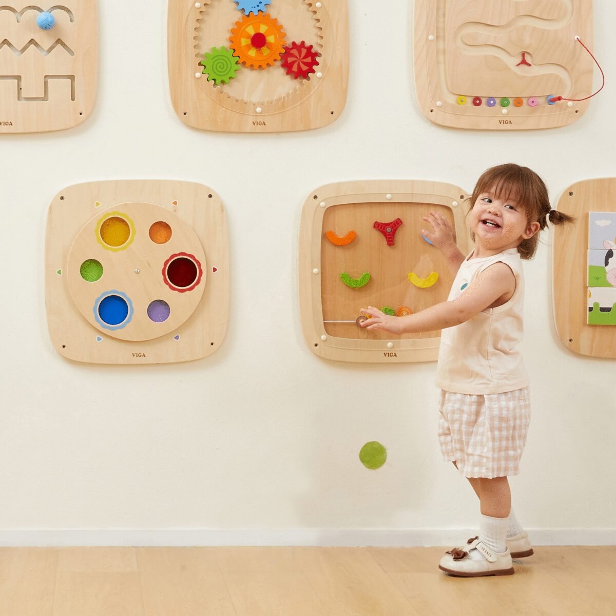 Medinė edukacinė spalvų maišymo lenta – Paveikslėlis 4