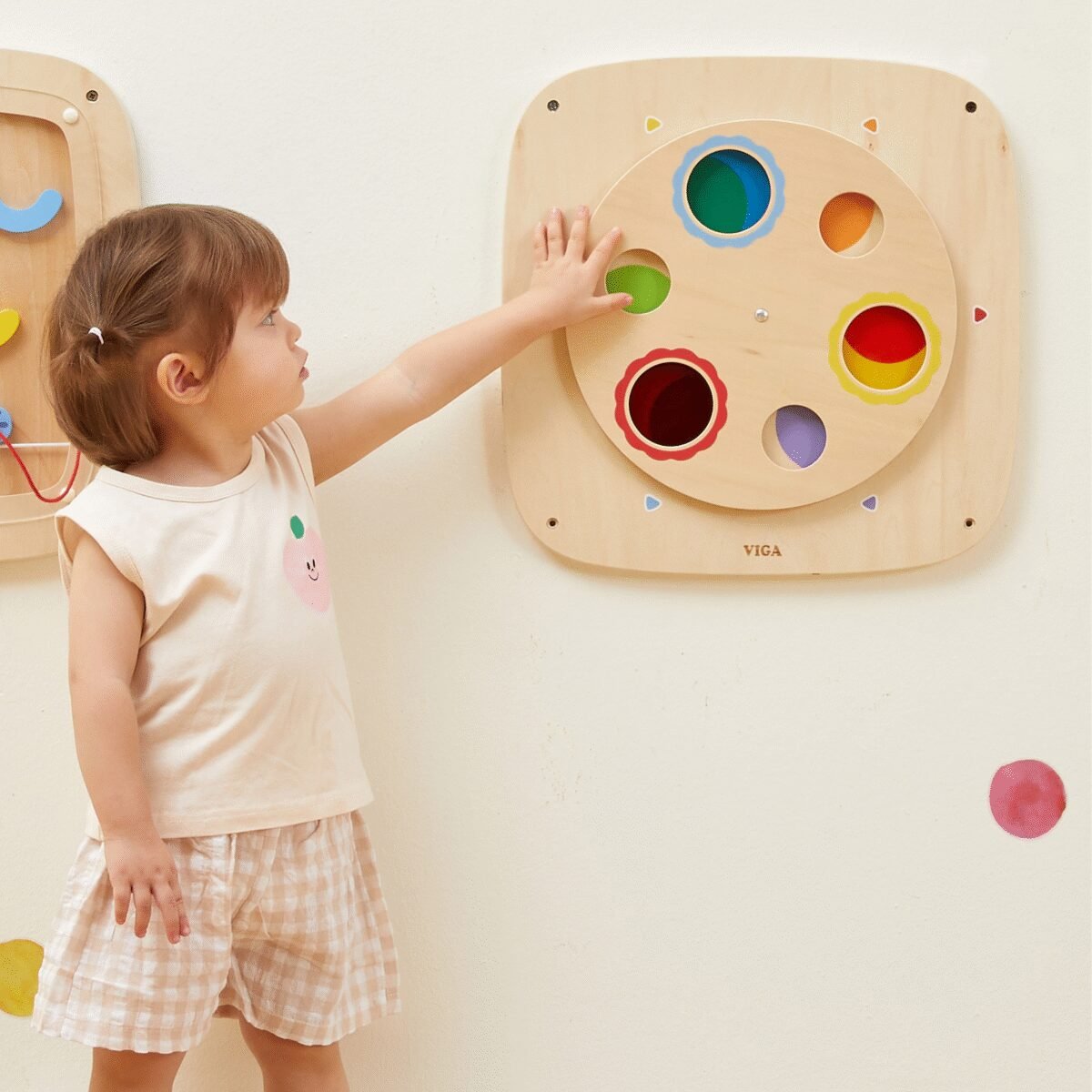 Medinė edukacinė spalvų maišymo lenta – Paveikslėlis 5