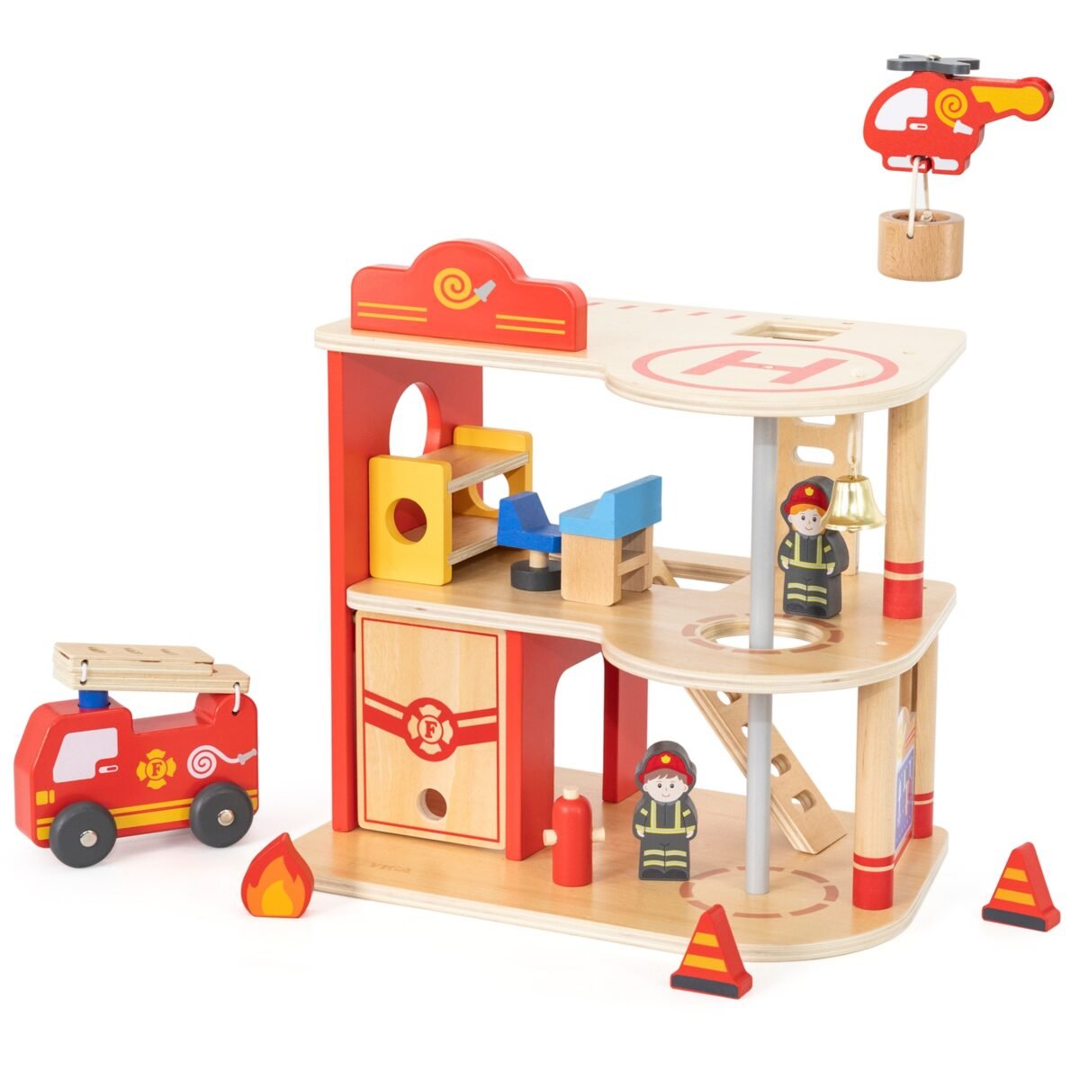 Medinė gaisrinė stotis, 14 dalių – Paveikslėlis 11