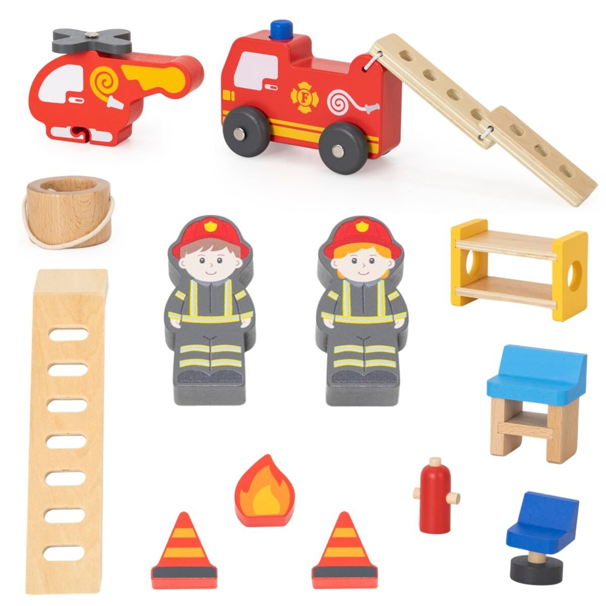 Medinė gaisrinė stotis, 14 dalių – Paveikslėlis 9