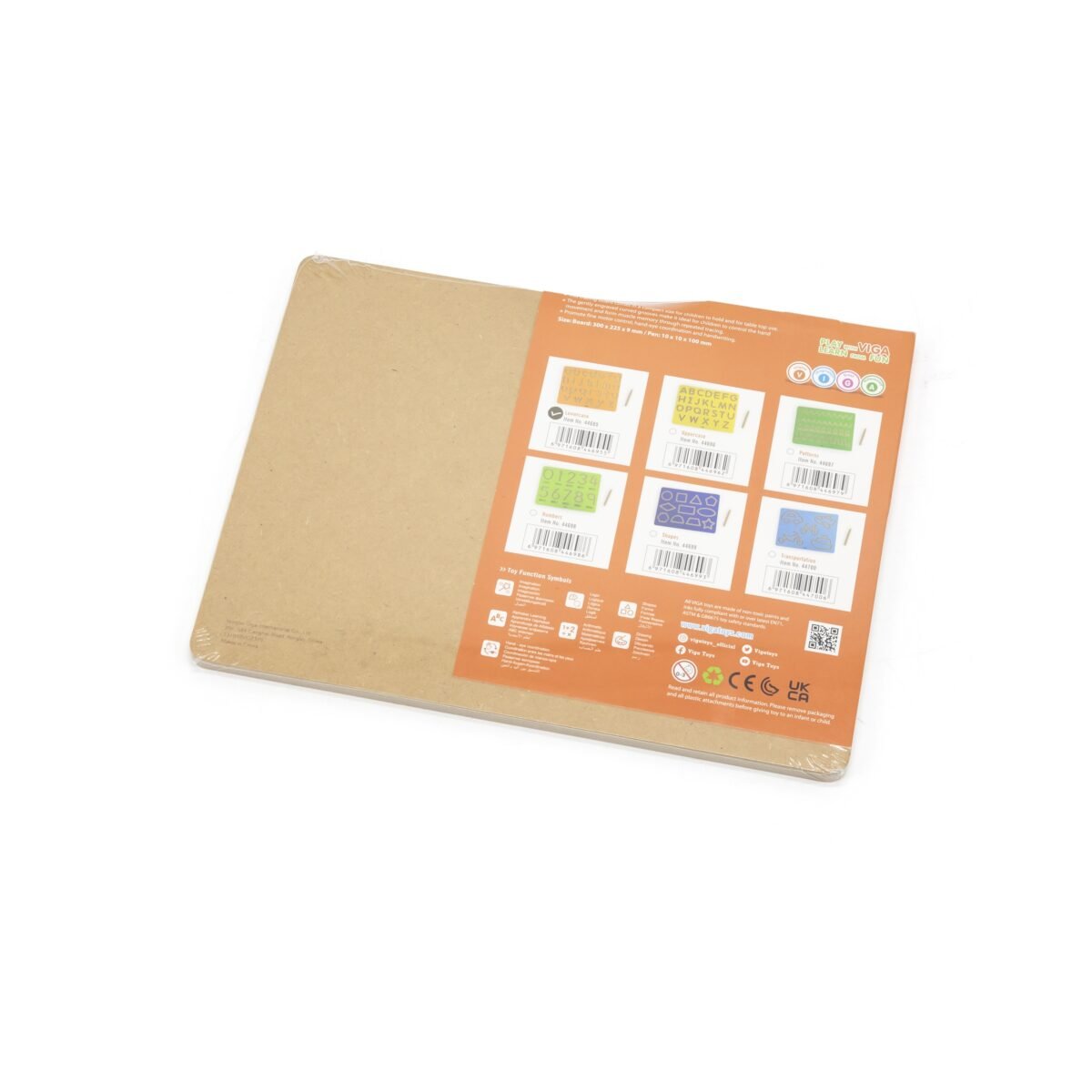 Medinė grafomotorinė lentelė mažosioms raidėms – Paveikslėlis 11