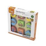 Medinė lavinamoji dėlionė su dviejų dalių transporto priemonėmis – Paveikslėlis 3