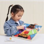 Medinė lavinamoji lenta magas rengimosi įgūdžiams – Paveikslėlis 5