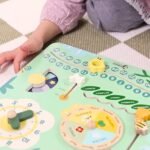 Medinė lavinamoji lenta pirmasis kalendorius su laikrodžiu – Paveikslėlis 2