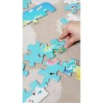 Medinė lavinamoji pasaulio žemėlapio dėlionė – Paveikslėlis 5