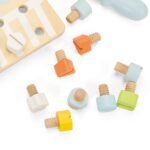 Medinė lavinamoji sraigtelių lenta su atsuktuvu ir kortelėmis – Paveikslėlis 9