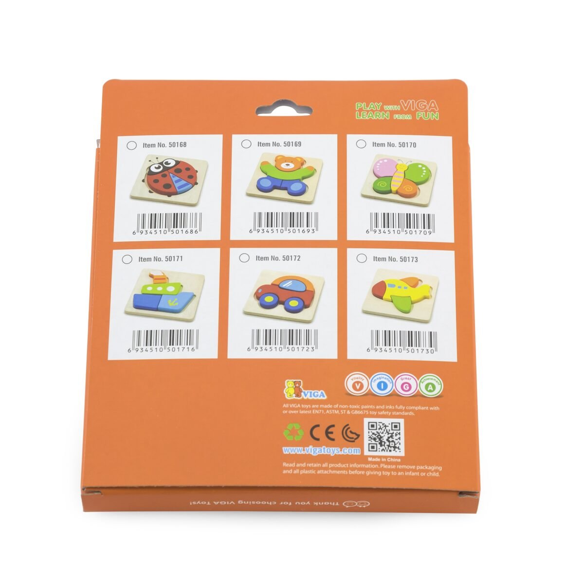 Medinė mini dėlionė mažyliams su automobiliu – Paveikslėlis 6