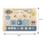 Medinė Montessori lenta kosmoso tema – Paveikslėlis 6