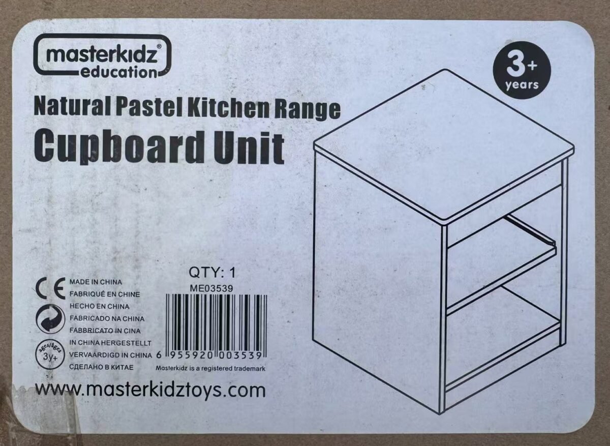 Medinė pastelinė virtuvės spintelė – Paveikslėlis 3