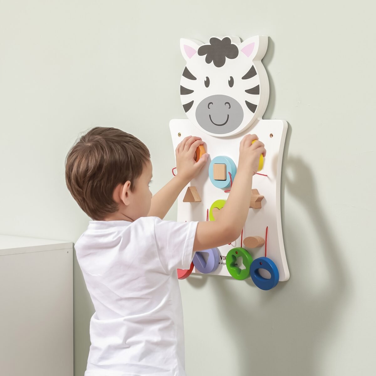 Medinė rūšiavimo lenta Zebra – Paveikslėlis 2