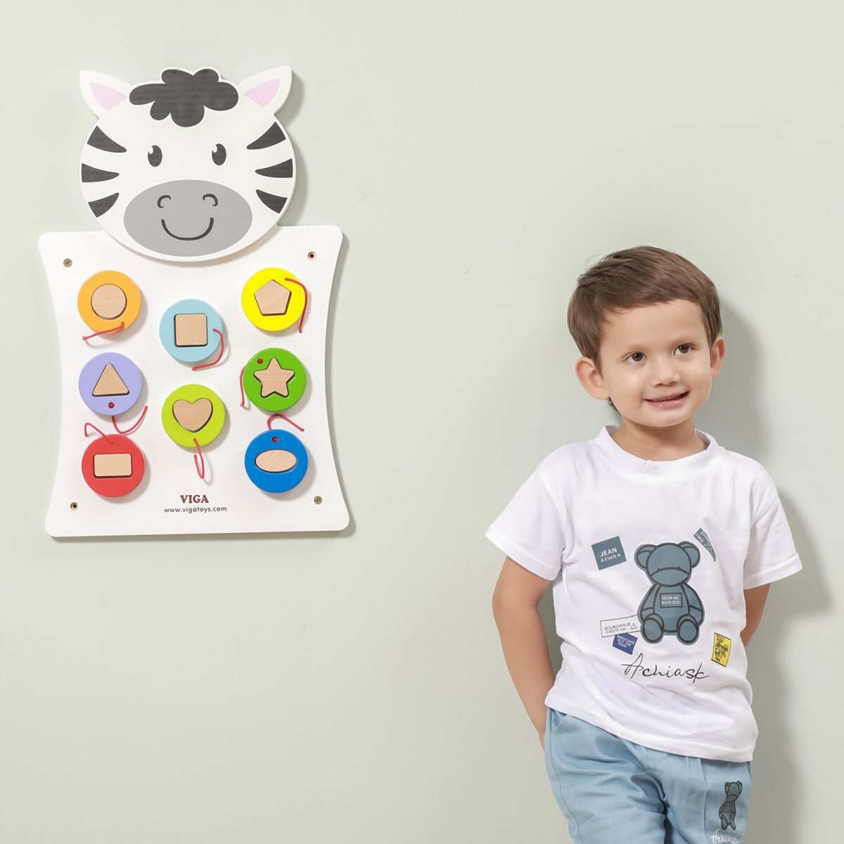 Medinė rūšiavimo lenta Zebra – Paveikslėlis 3