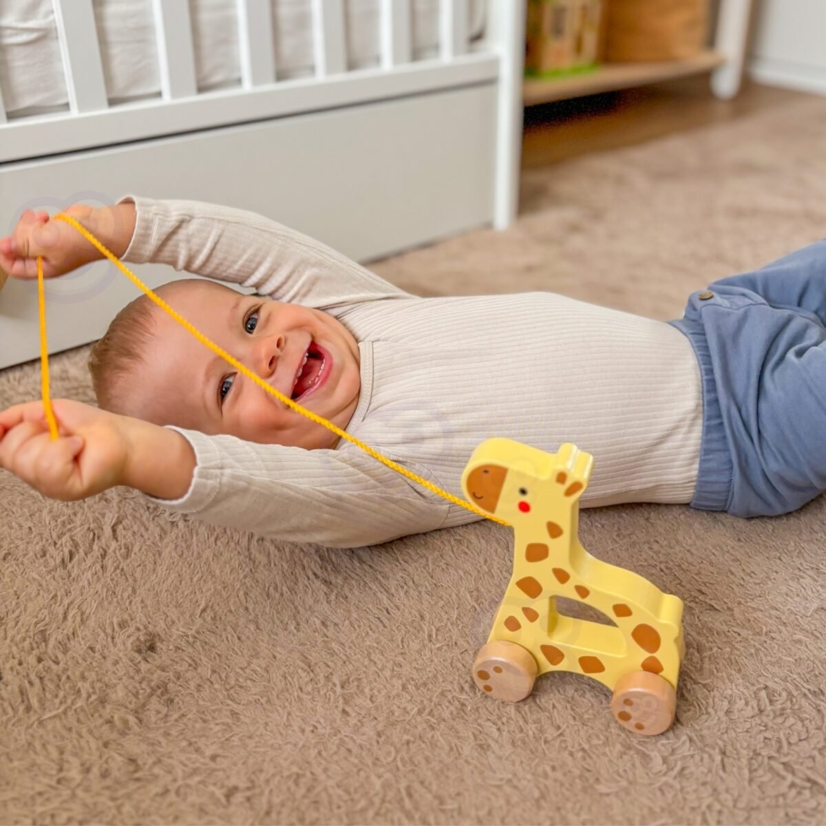 Medinė traukiama Žirafa – Paveikslėlis 3