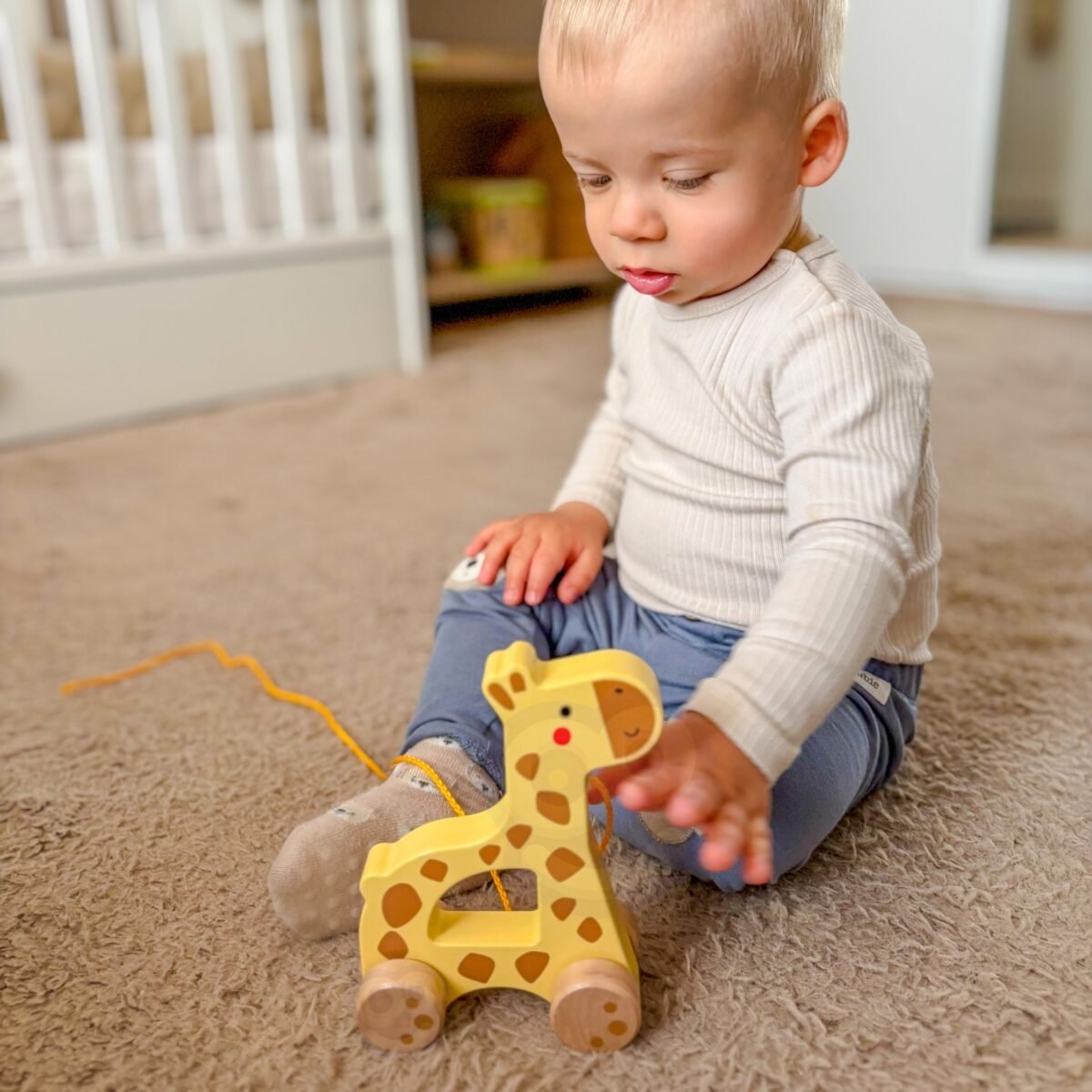 Medinė traukiama Žirafa – Paveikslėlis 6