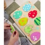 Medinė trijų sluoksnių dinozaurų išsiritimo dėlionė – Paveikslėlis 6