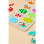 Medinė trijų sluoksnių dinozaurų išsiritimo dėlionė – Paveikslėlis 8