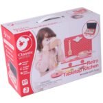 Medinė virtuvėlė 2in1: grilis ir viryklė vaikams, 22 dalių – Paveikslėlis 5