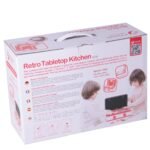 Medinė virtuvėlė 2in1: grilis ir viryklė vaikams, 22 dalių – Paveikslėlis 6