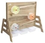 Medinė žaidimų sienelė vandeniui ir smėliui – Paveikslėlis 9