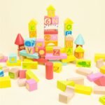 Medinės lavinamosios kaladėlės, 100 dalių – Paveikslėlis 3