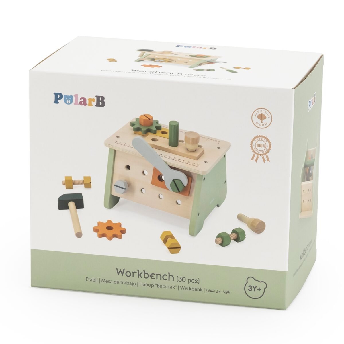 Medinės mini dirbtuvėlės ir įrankių dėžė – Paveikslėlis 13