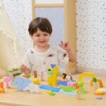 Medinės savanos gyvūnų kaladėlės dėžutėje, 55 detalės – Paveikslėlis 3