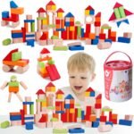 Medinės statybinės kaladėlės